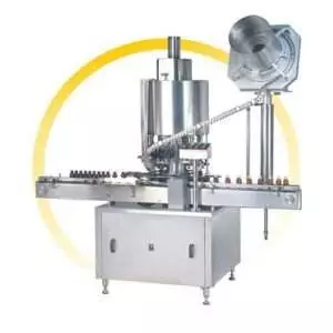 image of vial crimping machine