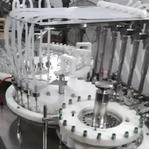 Injectable Liquid Filling with Rubber Stoppering Machine